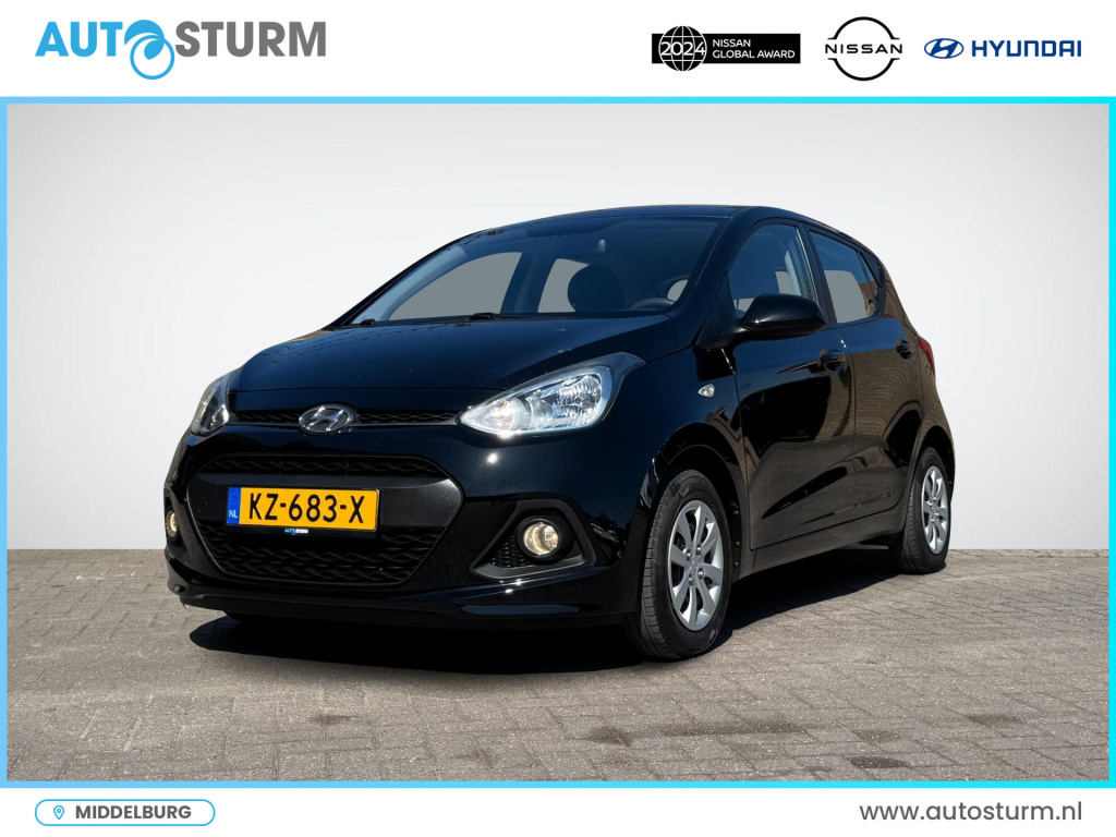 Hyundai I 10 1.0i i-motion comfort | cruise control | radio-cd/mp3 speler | elek. ramen + spiegels | climate control | rijklaarprijs!