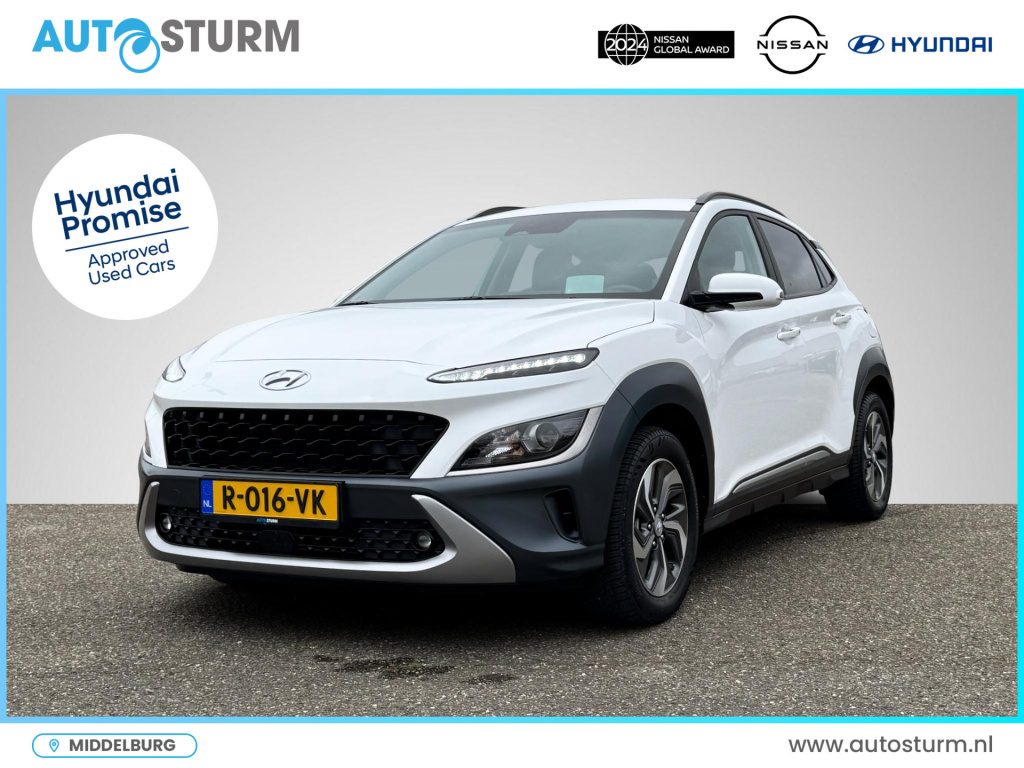 Hyundai Kona 1.6 gdi hev fashion | trekhaak | navigatie | camera | head-up display | premium audio | adapt. cruise control | apple carplay/android auto | rijklaarprijs!