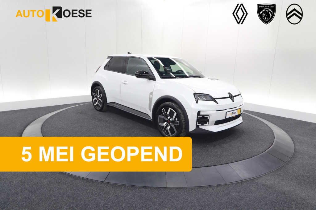 Renault 5 comfort range techno 52 kwh | camera | adaptieve cruise control | pack winter | apple carplay