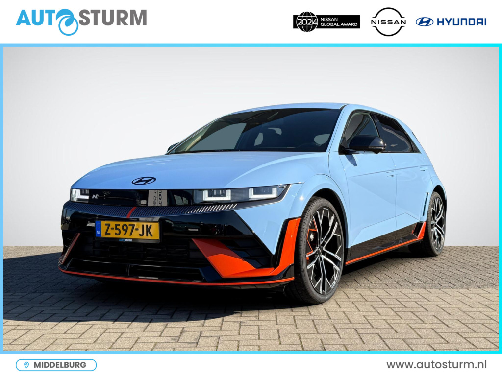 Hyundai Ioniq 5 n awd 84 kwh direct beschikbaar! | performance blue | schaalstoelen | head-up display | schakelmogelijkheid | camera binnenspiegel | rijklaarprijs!