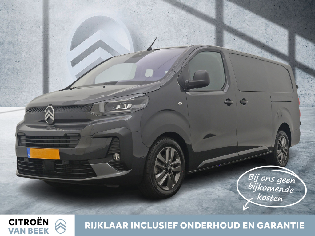 Citroen Jumpy 2.0 bluehdi 145pk automaat lengte 3 dubbel cabine | adaptive cruise control | keyless entry | led koplampen |