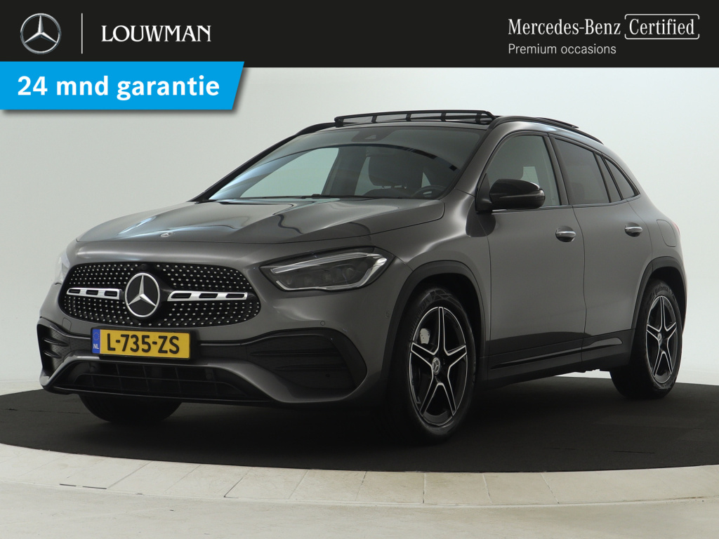 Mercedes-Benz Gla-klasse 180 business solution amg | sfeerverlichting | panoramadak | elektrische stoelen | inclusief 24 maanden mb certified garantie voor europa.