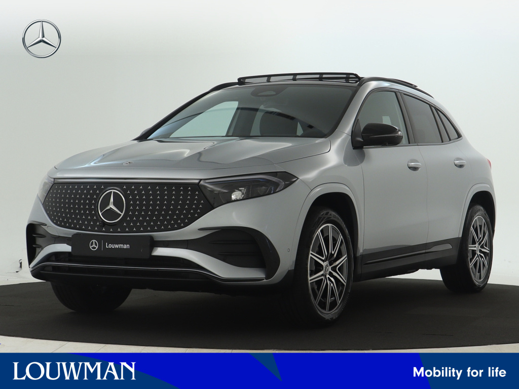 Mercedes-Benz Eqa 250+ business solution amg 71 kwh | nightpakket | premium pakket | parkeerpakket met 360°-camera | keyless-go comfort pakket | easy pack achterklep | head-up display | dodehoekassistent | extra usb-poorten |