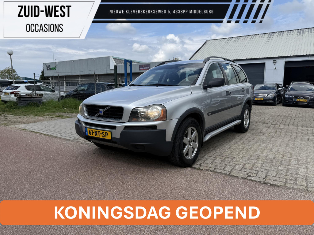 Volvo XC90 2.4 d5 exclusive automaat 7 persoons leder