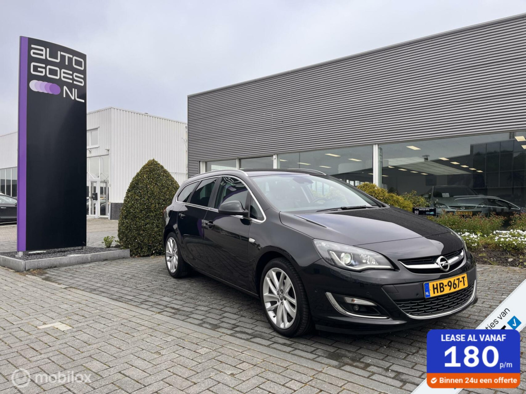 Opel Astra sports tourer 1.4 turbo sport + xenon leer