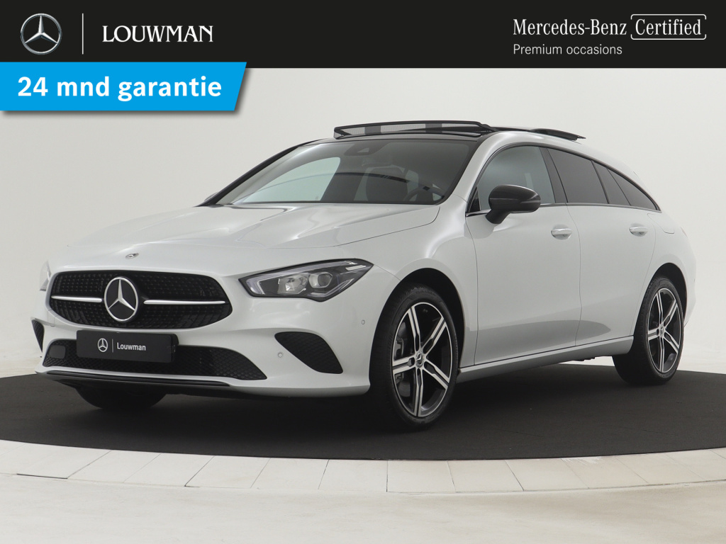 Mercedes-Benz Cla shooting brake 250 e luxury line | panorama / schuifdak | smartphone-integratie | premium pakket | nightpakket | inclusief 24 maanden mb certified garantie voor europa.