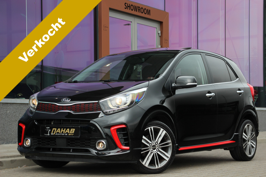 Kia Picanto 1.0 t-gdi gt-line | schuif/kanteldak | leder | applecarplay | btw auto