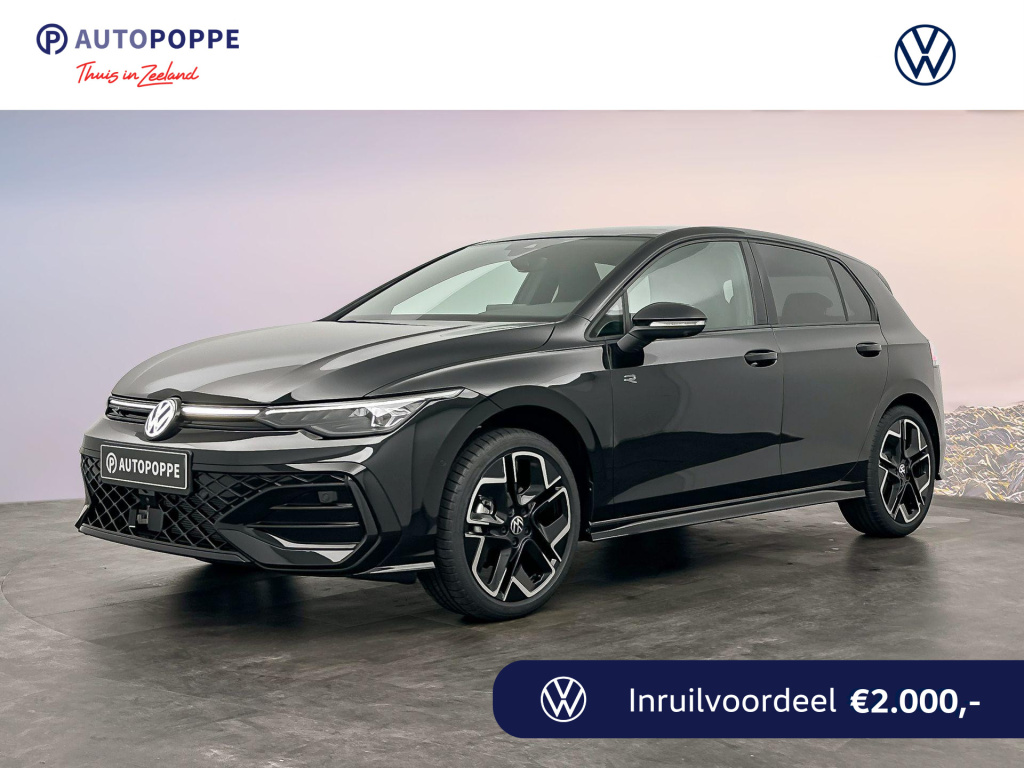 Volkswagen Golf 1.5 etsi r-line edition 150pk black style pakket & panoramisch schuif-, kanteldak, elektrisch bedienbaar