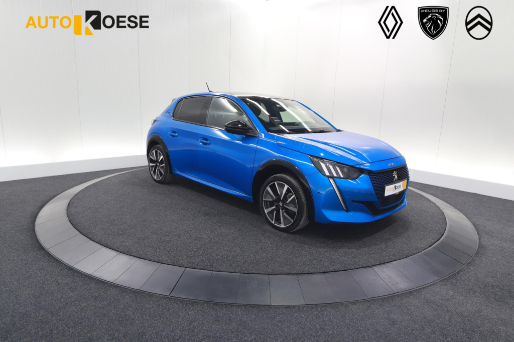 Peugeot 208 ev gt pack 50 kwh | camera | panoramadak | dodehoekdetectie | apple carplay