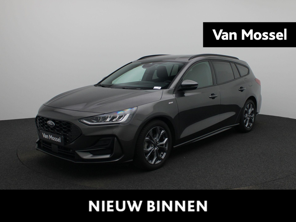 Ford Focus wagon 1.0 ecoboost hybrid st-line btw auto! | 17'' lmv | automaat | apple carplay & android auto | winter pack