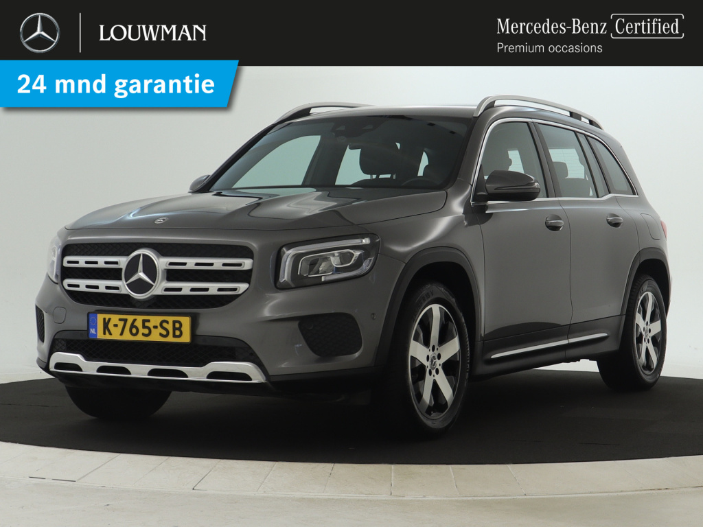 Mercedes-Benz Glb 180 business solution luxury | trekhaak | sfeerverlichting | cruise control | inclusief 24 maanden mb certified garantie voor europa.