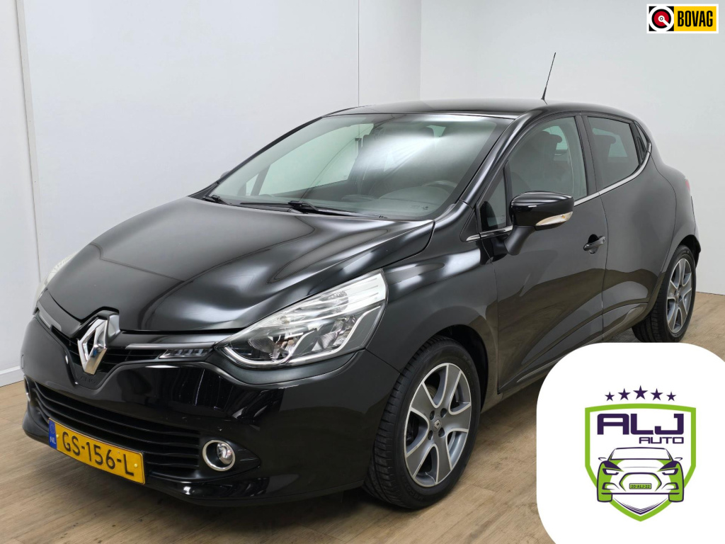 Renault Clio 0.9 tce eco night&day met trekhaak en black edition | nette auto | tweedehands renault clio zwart | cruise | navi |