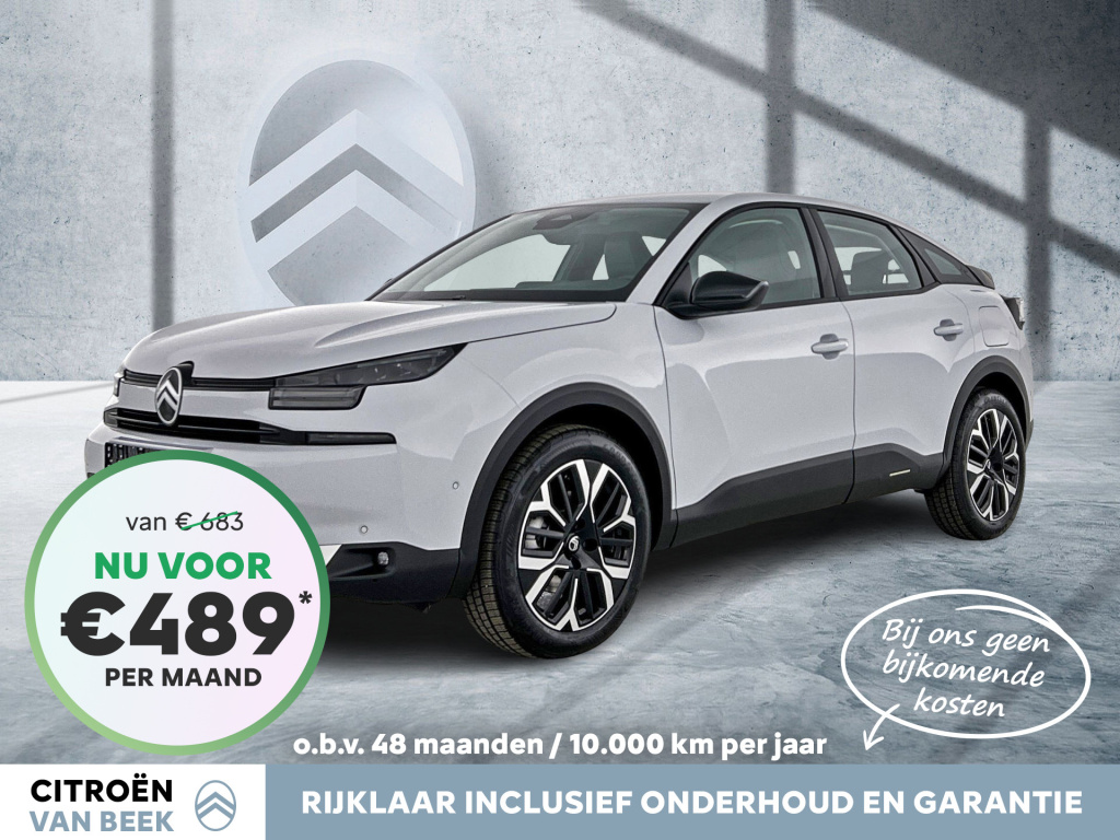 Citroen C4 hybrid 136pk automaat business private lease € 489,- pm - 48mnd - 10.000km