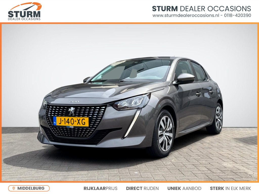 Peugeot 208 1.2 puretech active pack connect | led koplampen | navigatie | cruise & climate control | dab | bluetooth tel. | rijklaarprijs!