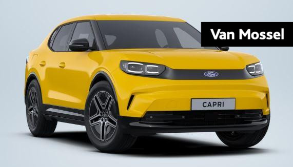 Ford Capri premium extended range awd 79 kwh ford capri premium ext range awd 79 kwh | €1.500,00 korting! | 560 km actieradius | 20 inch | matrix led | ambient lighting | b&o | vivid yellow |
