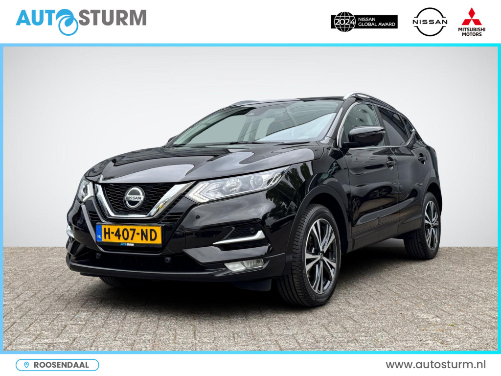 Nissan Qashqai 1.3 dig-t n-connecta design + comfort pack | panoramadak | apple carplay/android auto | stoelverwarming | 360° camera | keyless entry | rijklaarprijs!