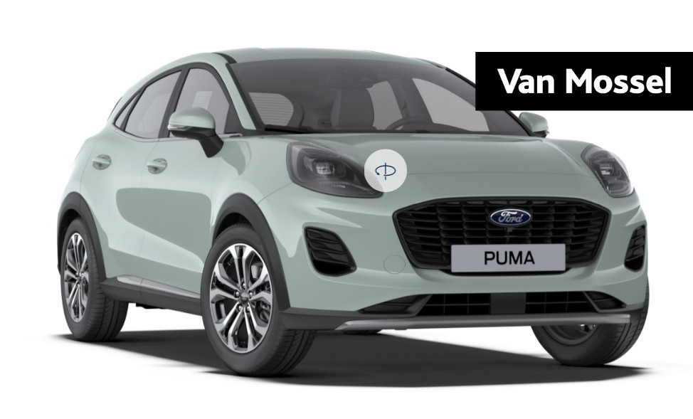 Ford Puma 1.0 ecoboost hybrid titanium | €4.000,00 korting! | navigatie | apple carplay | parkeersens. | cruise contr. | cactus grey | handgeschakeld |
