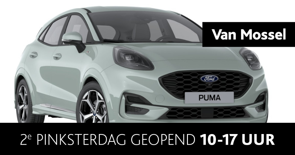 Ford Puma 1.0 ecoboost hybrid st-line | €4.000,00 korting! | navigatie | parkeersens. | camera | automaat | cactus grey |