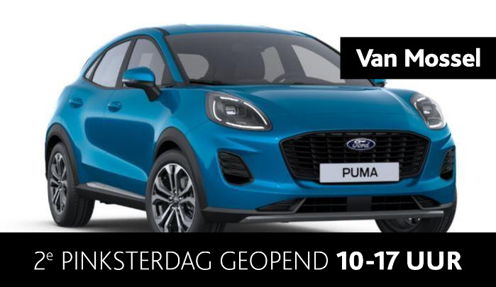 Ford Puma 1.0 ecoboost hybrid titanium | €4.000,00 korting! | navigatie | apple carplay | parkeersens. | cruise contr. | digital aqua blue | automaat |