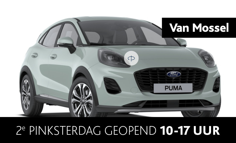 Ford Puma 1.0 ecoboost hybrid titanium | €4.000,00 korting! | navigatie | apple carplay | parkeersens. | cruise contr. | cactus grey | automaat |
