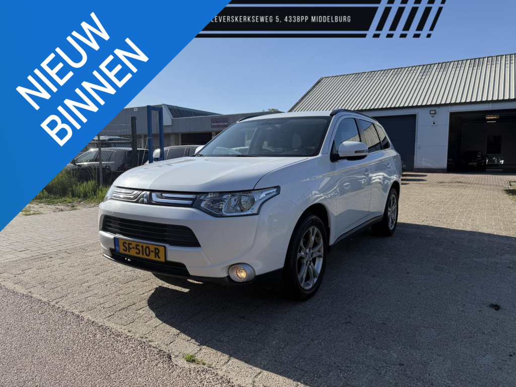 Mitsubishi Outlander 2.2 di-d intense leder camera stoelverwarming