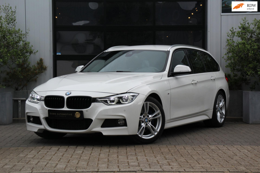 BMW 3-serie touring 318i m sport edition aut. - navi groot - adap led - pdc+camera - elek kofferklep - dealer oh - perfect!
