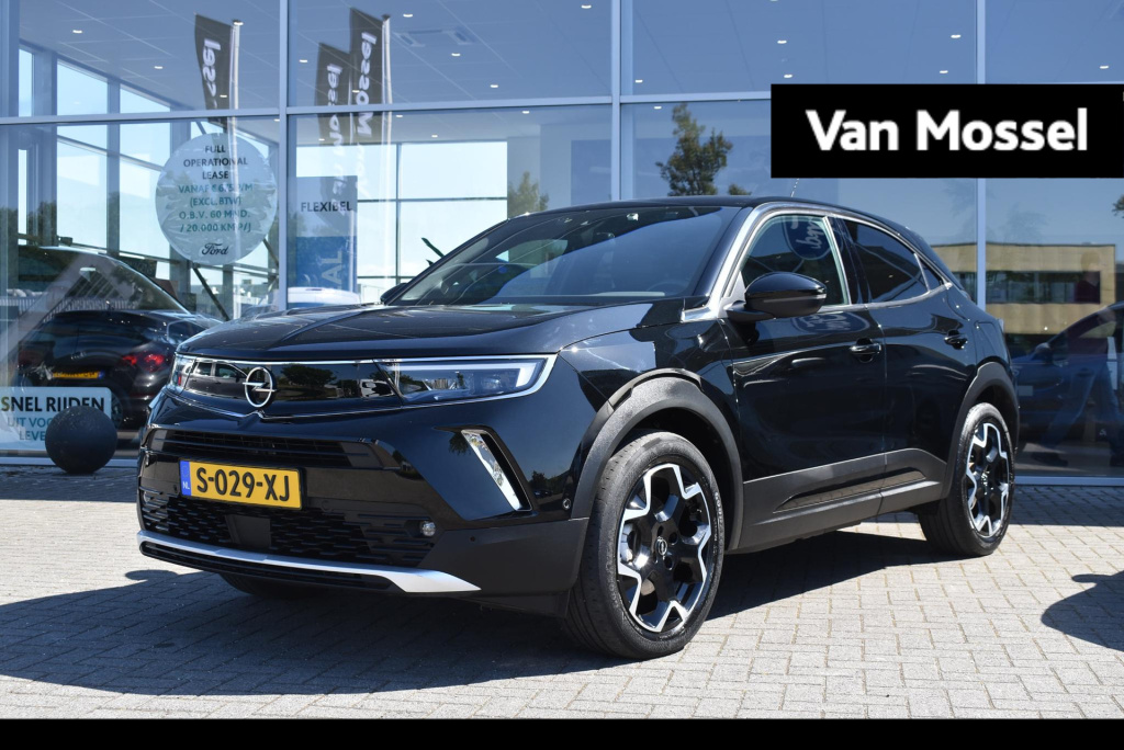 Opel Mokka-e electric level 5 50 kwh | climate control | adaptieve cruise control | achteruitrij camera | dodehoek sensoren | apple carplay/android auto |