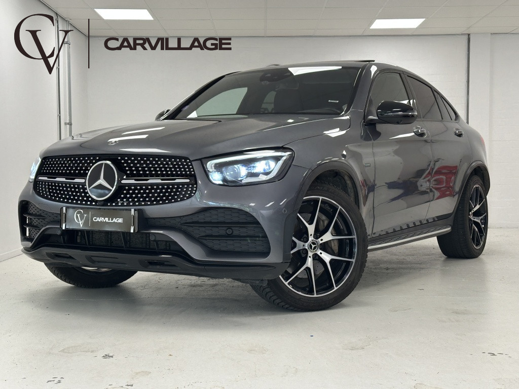 Mercedes-Benz Glc coupé 300e 4m. amg premium plus | airmatic | burmester | 360 camera |