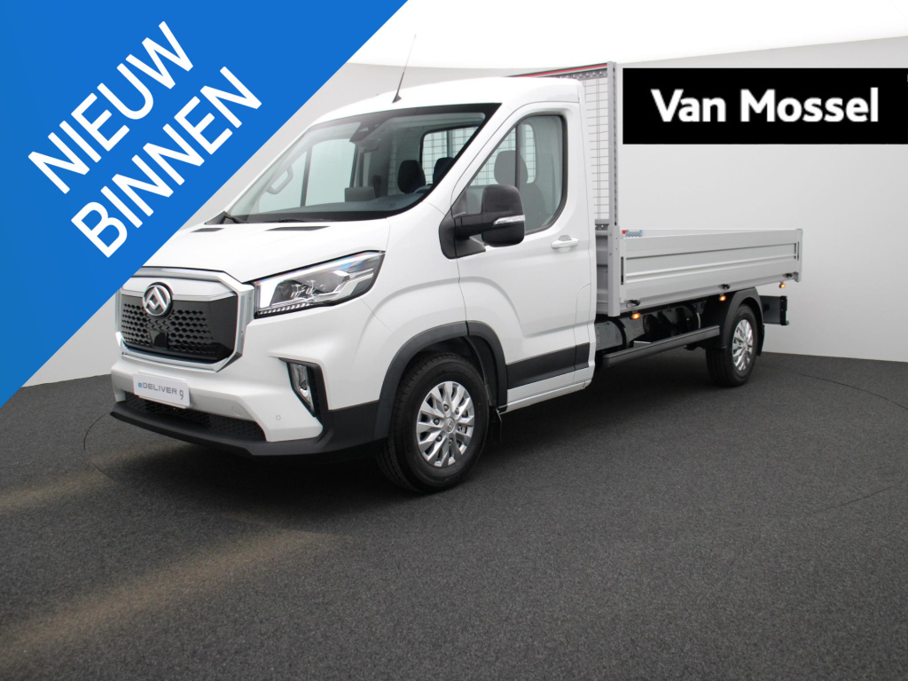 Maxus Edeliver9 l3 65 kwh cityworker open laadbak 380 cm x 209 cm (n2 geschikt) | nieuw uit voorraad | op = op | snel rijden!