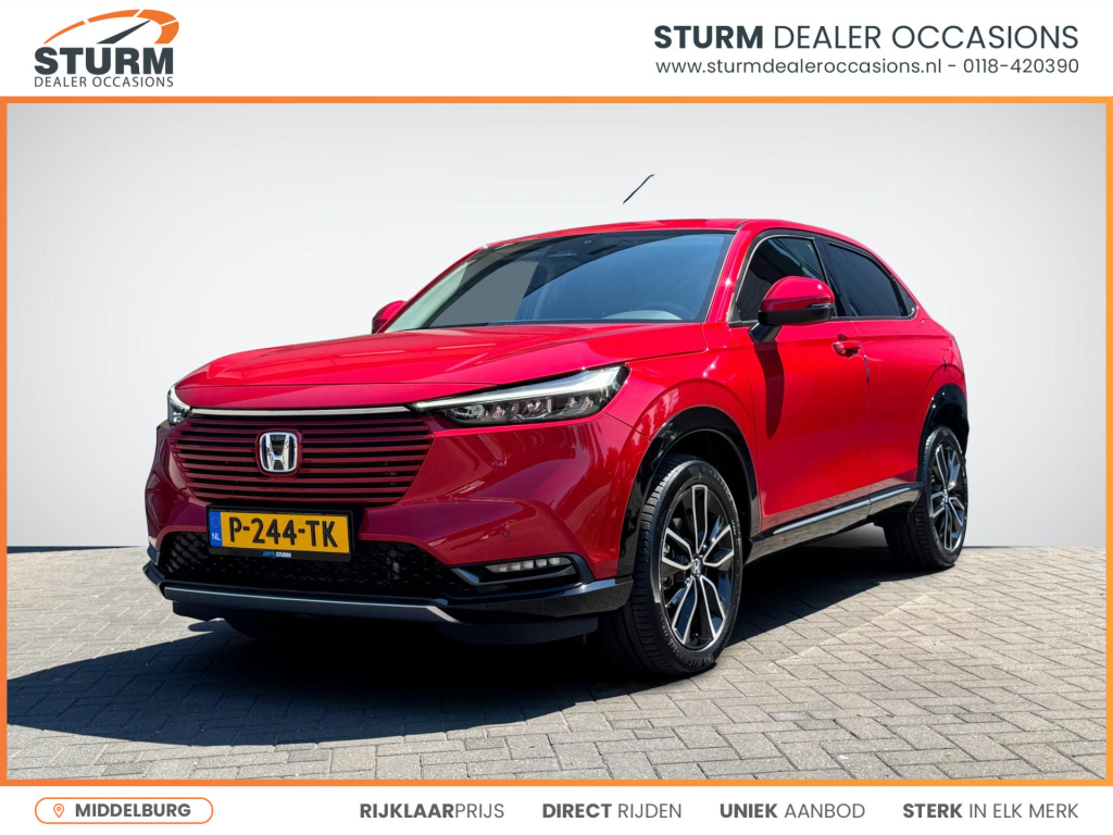 Honda HR-V 1.5 e:hev advance | navigatie | camera | stuur- + stoelverwarming | apple carplay/android auto | adapt. cruise control | led koplampen | rijklaarprijs!