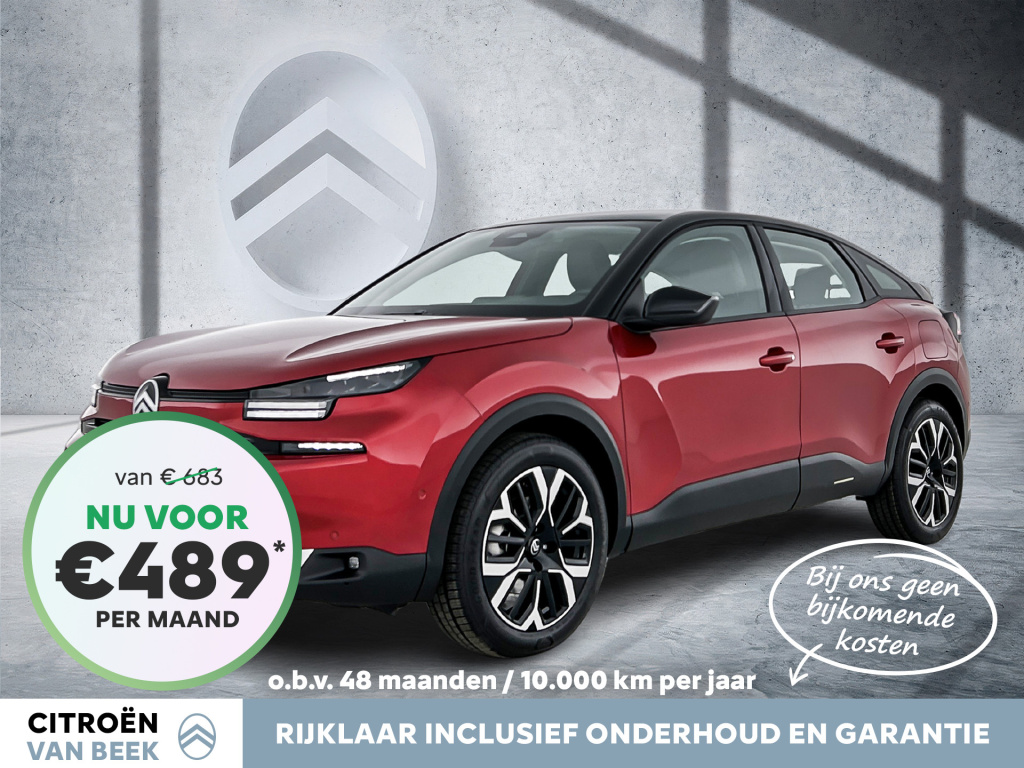 Citroen C4 hybrid 145pk automaat business private lease € 489,- pm - 48mnd - 10.000km