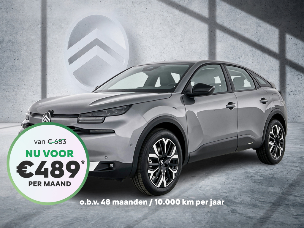 Citroen C4 hybrid 145pk automaat business private lease € 489,- pm - 48mnd - 10.000km