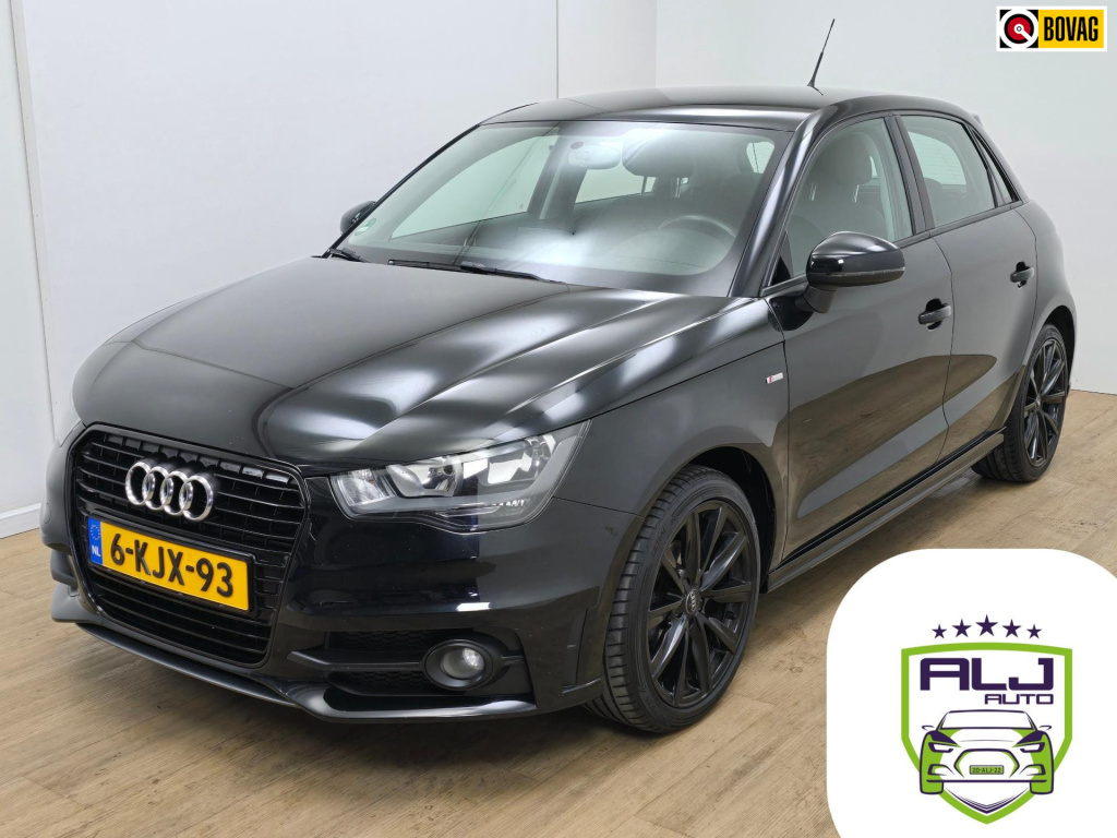 Audi A1 Sportback occasion 1.2 tfsi admired s line black edition | unieke look | tweedehands audi a1 in zwart s-line | cruise |