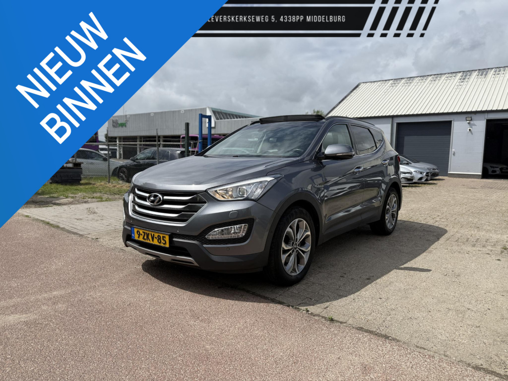 Hyundai Santa Fe 2.2 crdi 4wd i-catcher pano stoelkoeling leder