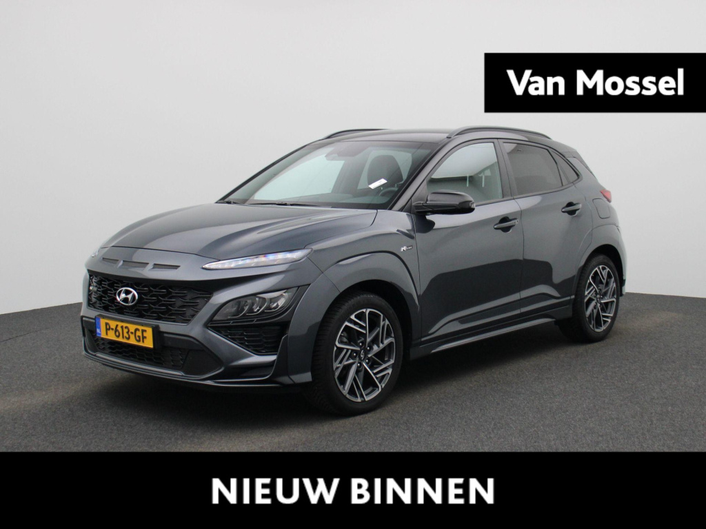 Hyundai Kona 1.0 t-gdi n line | navigatie | virtual cockpit | camera | cruise control | parkeersensoren | climate control | stoel verwarming/koeling| lmv | dab | krell audio