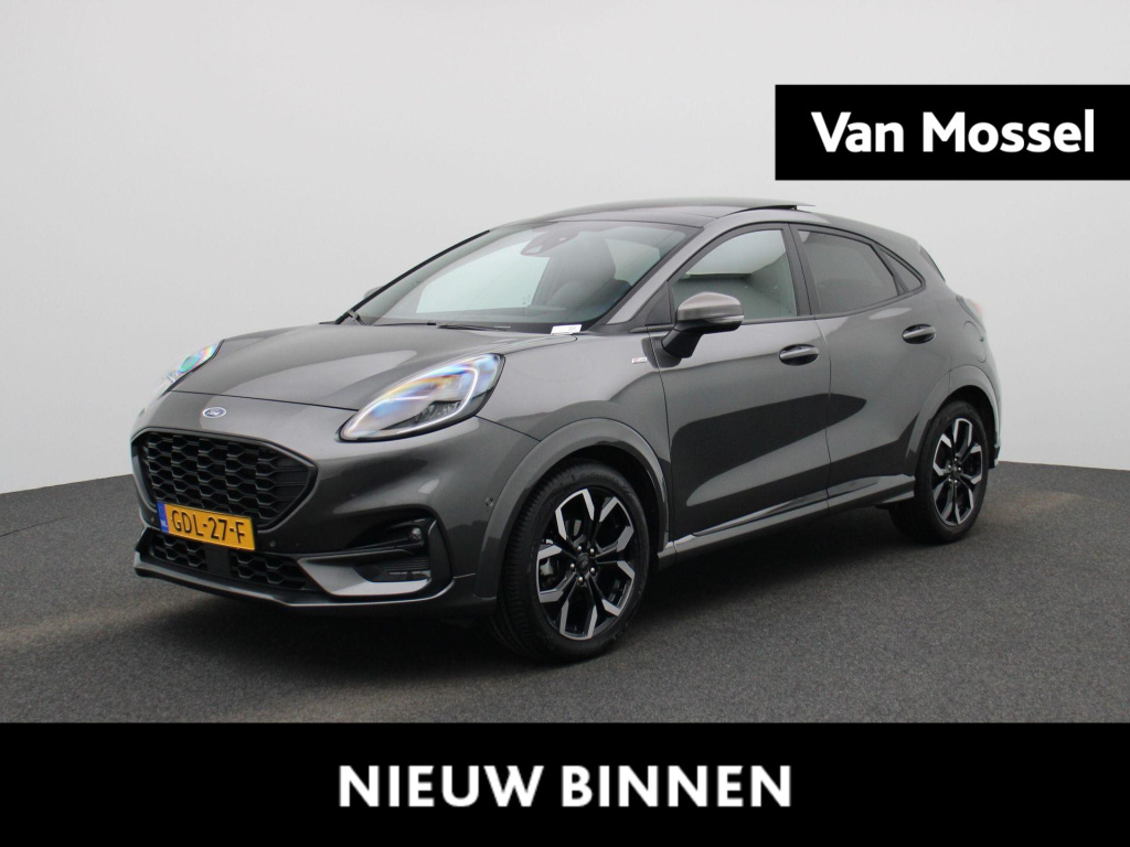 Ford Puma 1.0 ecoboost hybrid st-line x aut. | panoramadak | winterpack | camera | adaptive cruise | navigatie | apple carplay | dab | pdv