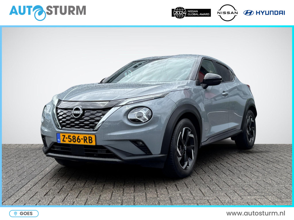 Nissan Juke 1.6 hybrid n-connecta | navigatie | camera | keyless entry | led koplampen | apple carplay/android auto | cruise & climate control | rijklaarprijs!