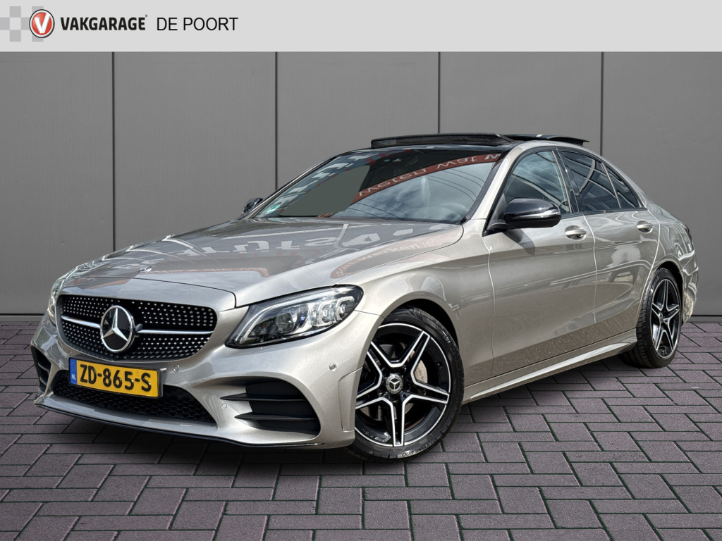 Mercedes-Benz C-Klasse 200 amg business plus edition | nl-auto | 1e eig | night | panorama | sfeerv | carplay