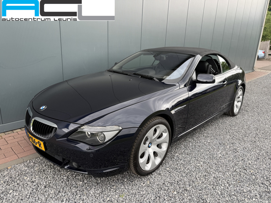BMW 6 Serie cabrio 630i automaat high executive
