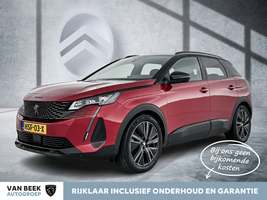 Peugeot 3008 plug-hybrid 225pk automaat gt | rijklaar | panorama dak | elektrische achterklep |