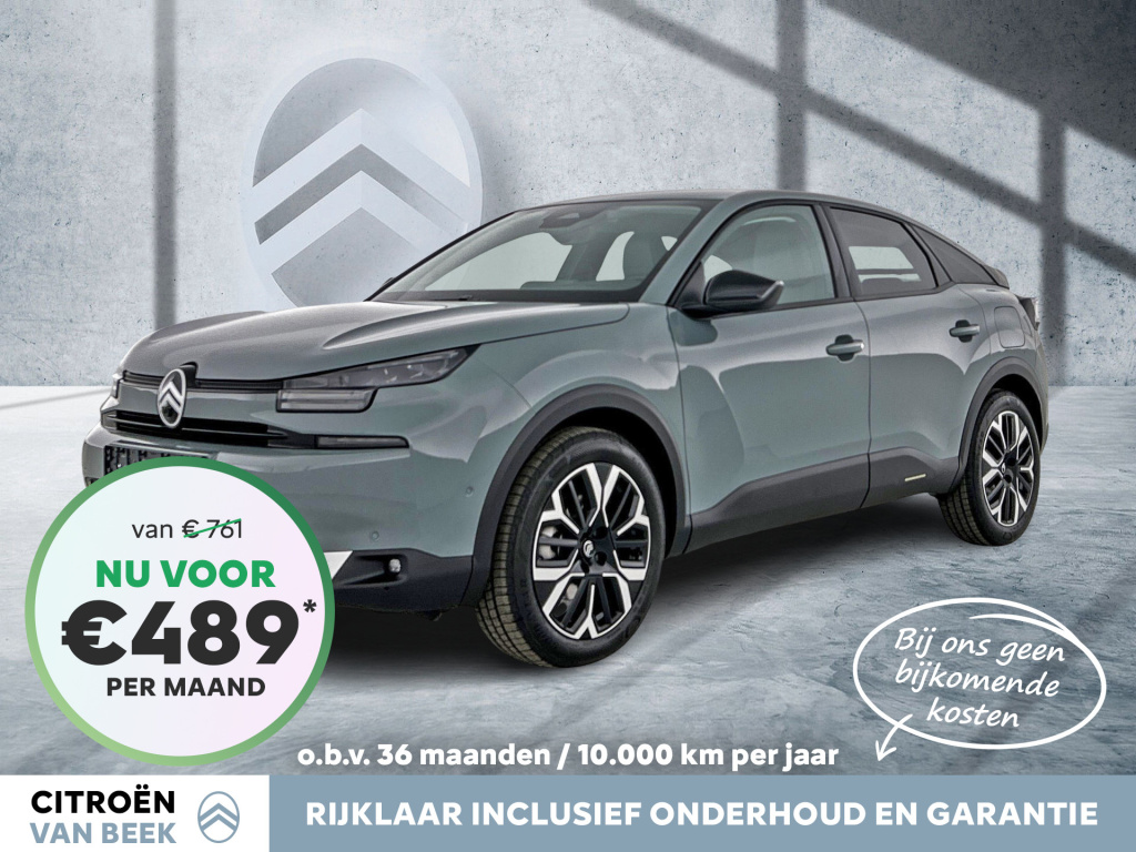 Citroen C4 hybrid 145pk automaat max | rijklaar | adaptive cruise control | head-up display | camera |