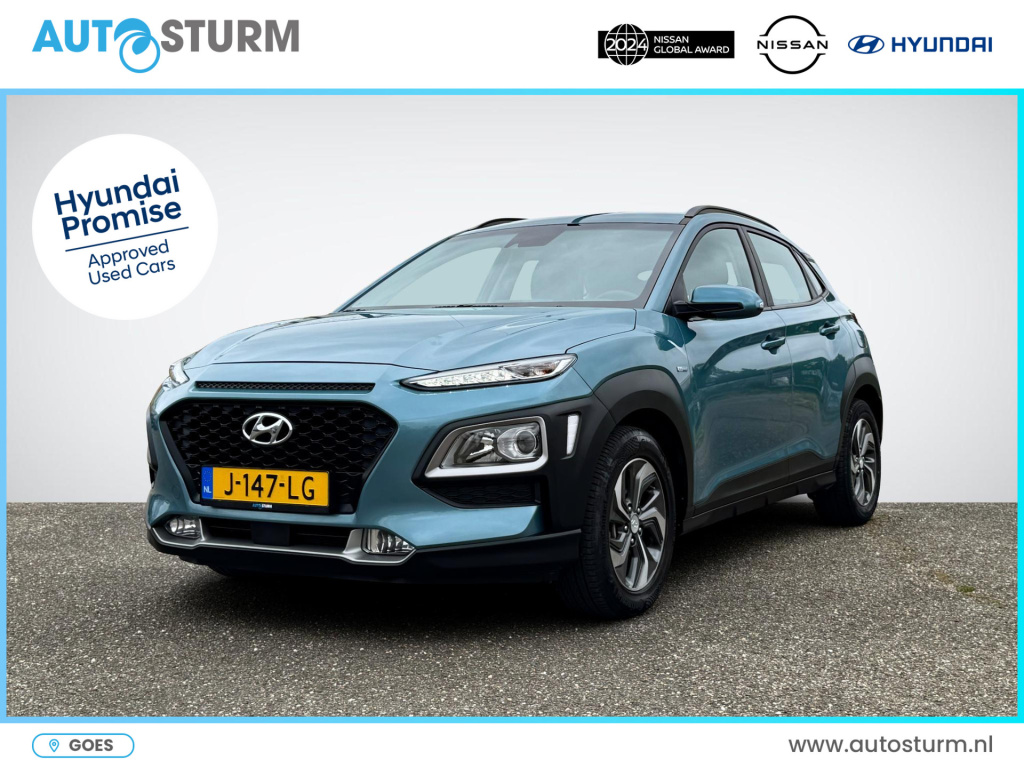 Hyundai Kona 1.6 gdi hev comfort | navigatie | camera | apple carplay/android auto | adapt. cruise control | dab | premium audio | rijklaarprijs!