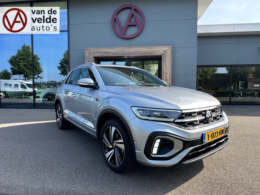 Volkswagen T-roc 1.5 tsi 150pk dsg r-line | camera | keyless | carplay | led | rijklaar incl. 1 jaar bovag garantie