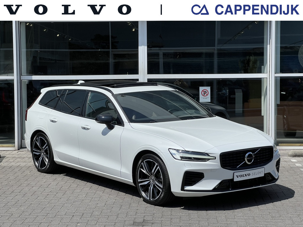Volvo V60 t6 398pk recharge r-design| panodak| adap.cruise| trekhaak| awd|
