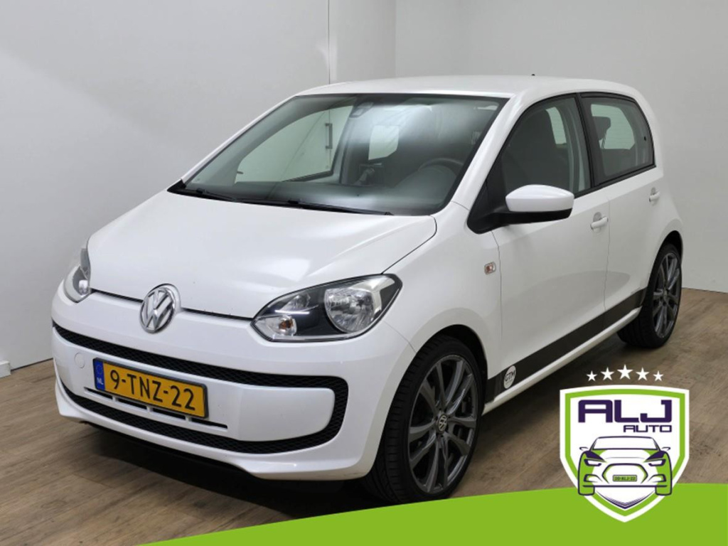 Volkswagen UP! occasion 1.0 gtm edition met 17 inch! | tweedehands volkswagen up in wit | airco | navi | radio met aux | sportief!