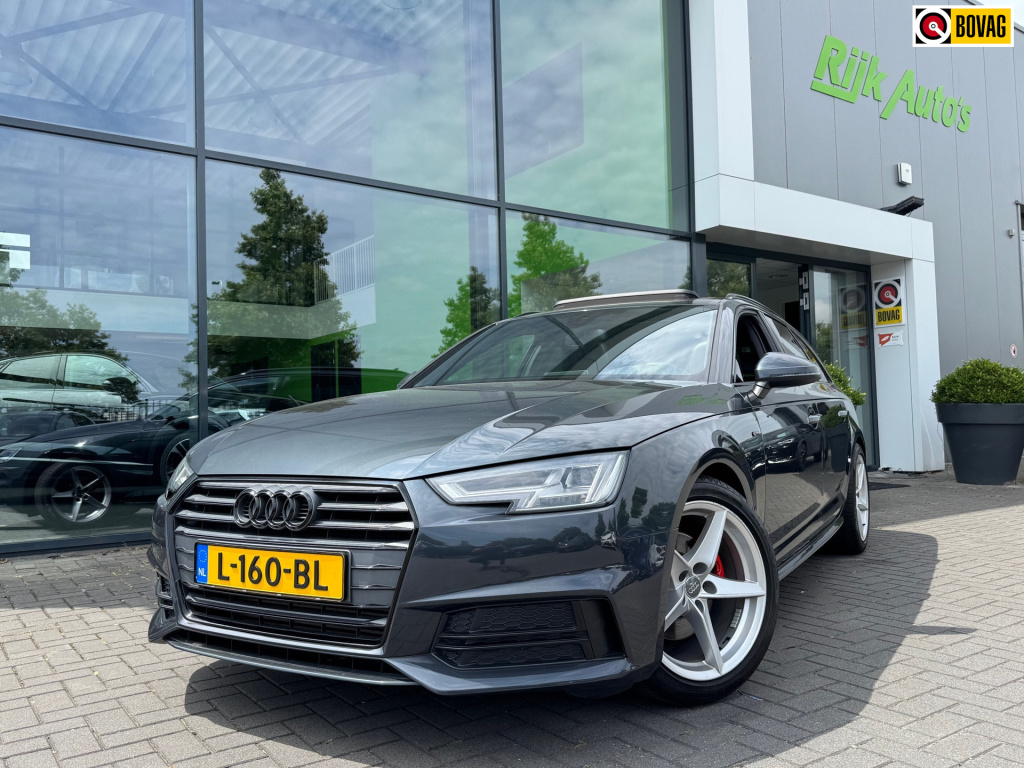 Audi A4 avant 2.0 tfsi 3x s-line * leder * b&o * pano * virtual cockpit