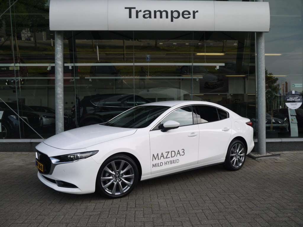 Mazda 3 2.5 e-skyactiv-g m hybrid 140 exclusive-line aut.|rijklaar