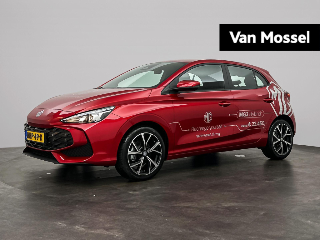 MG Mg3 hybrid+ 1.5 hybrid+ standard | 17'' velgen | camera | apple carplay & android auto | adaptive cruise control
