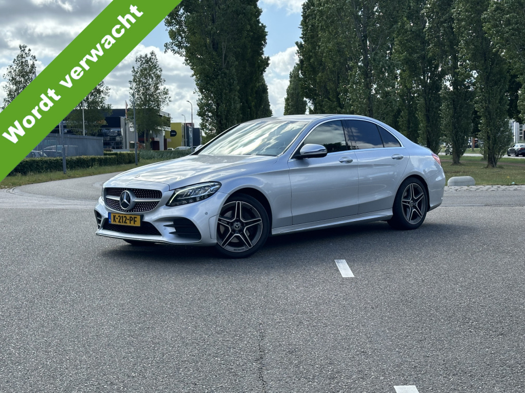 Mercedes-Benz C-Klasse 180 business solution amg i camera i stoelverwarming i virtual dashbord i led i i essenhout i parkeersensoren i