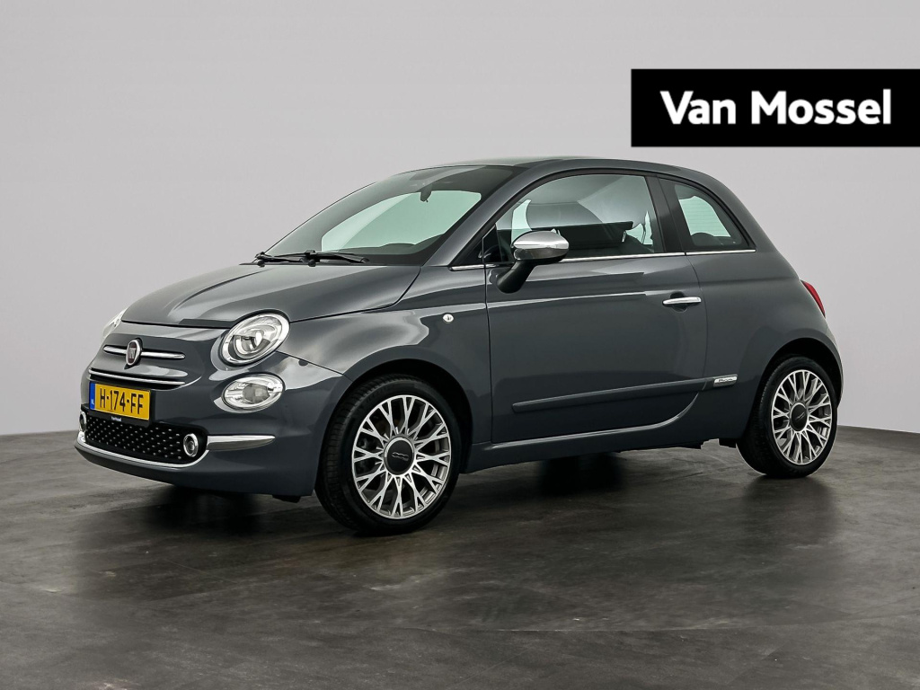 Fiat 500 1.2 star | panorama dak | bluetooth | navigatie | lmv | climate control | half leder | dab | cruise control